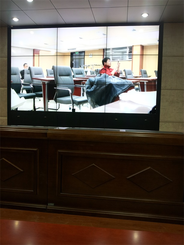2012年哈尔滨宾县检察院液晶拼接会议系统
