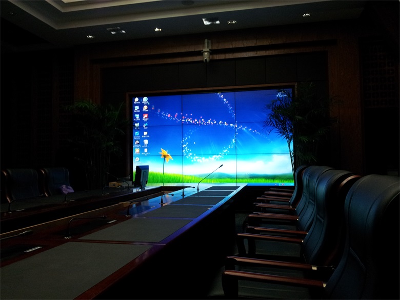 2012年哈尔滨城乡规划设计院液晶拼接会议系统